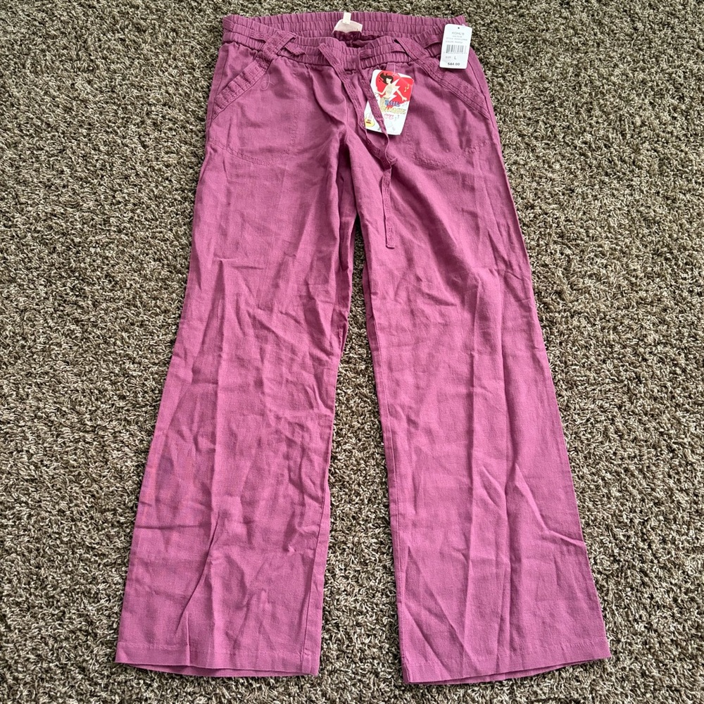 Rewind Purple Wide Leg Pants